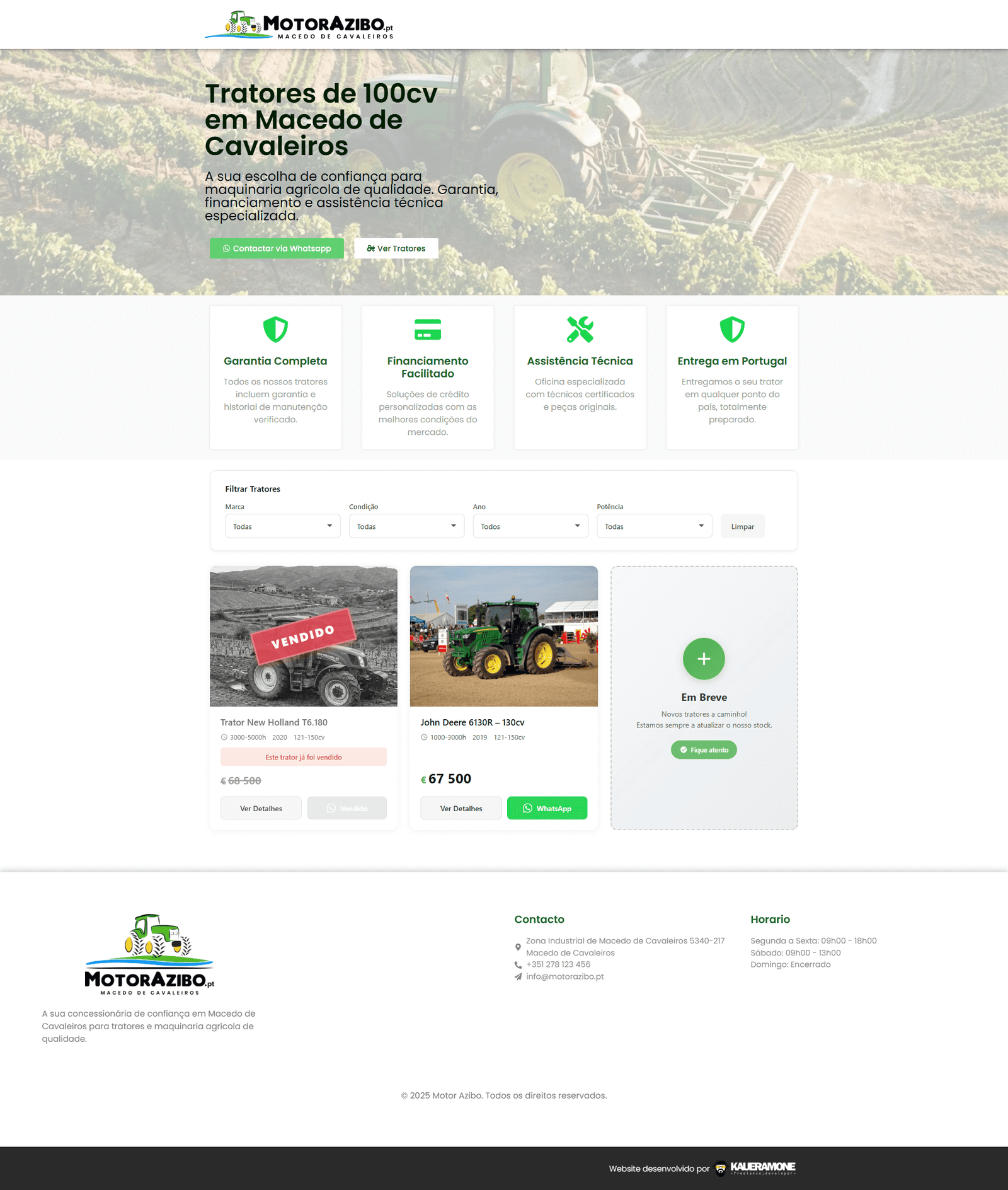 MotorAzibo website screenshot